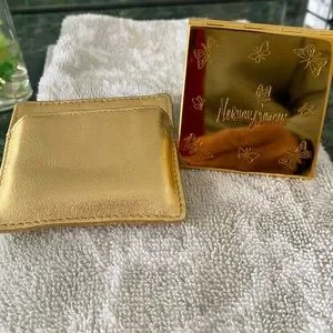 Neiman Marcus Accessories Neiman Marcus Compact Mirror Gold